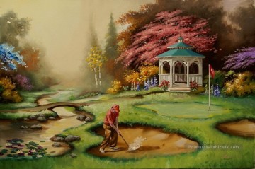 impressionist tableau - golf 03 impressionniste
